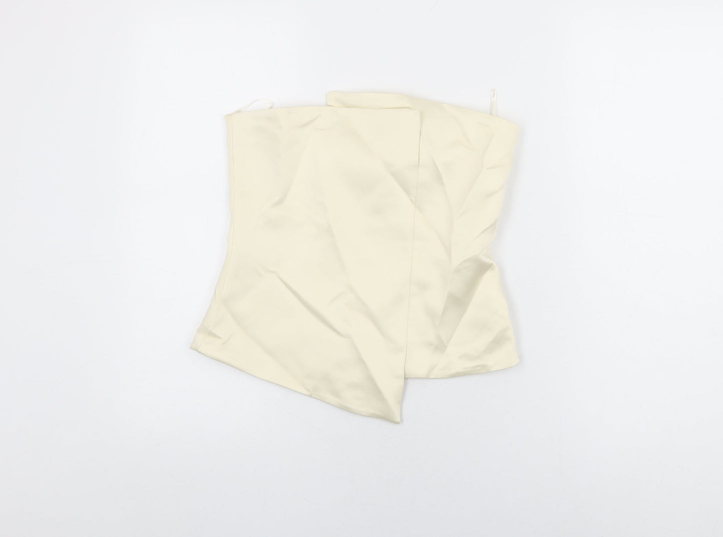 Womens UK Size M Zara White Basic T-Shirt
