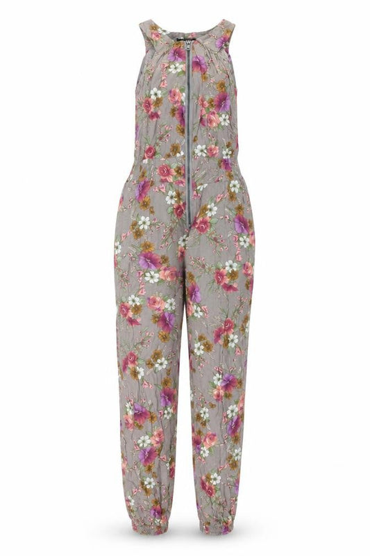 Womens UK Size 12 QED London One-Piece Grey Jumpsuit