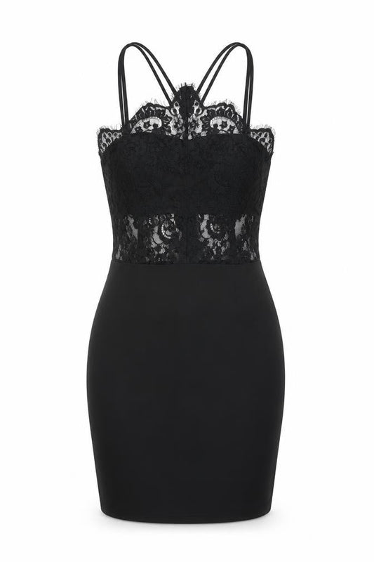 Boohoo Womens Black Floral Polyester Bodycon Size 10 Halter Zip