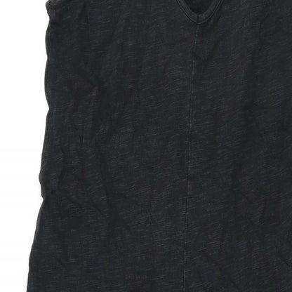 Gap Womens Black Cotton Jumpsuit One-Piece Size XS L24 in Pullover