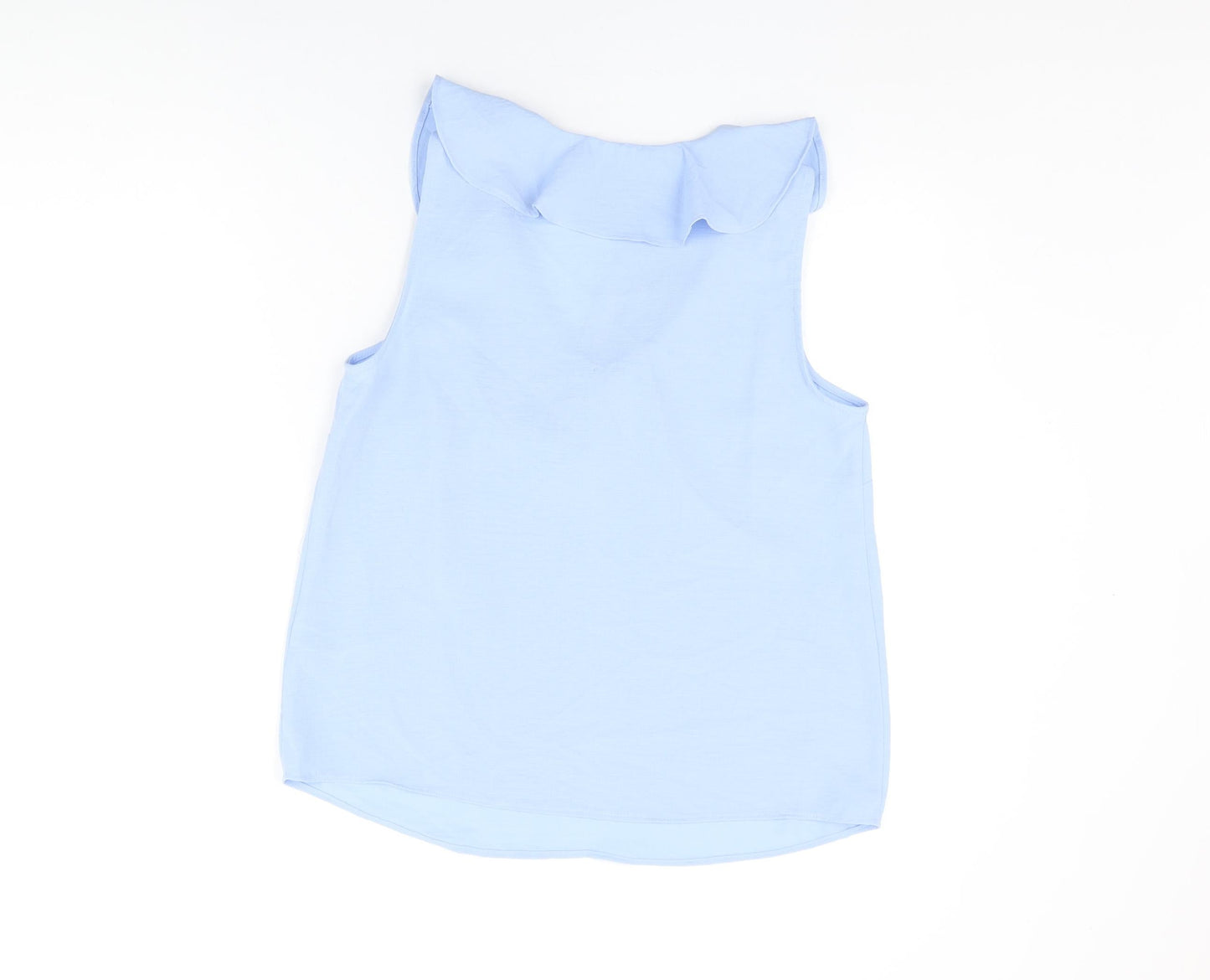 Womens UK Size M Dunnes Blue Basic T-Shirt
