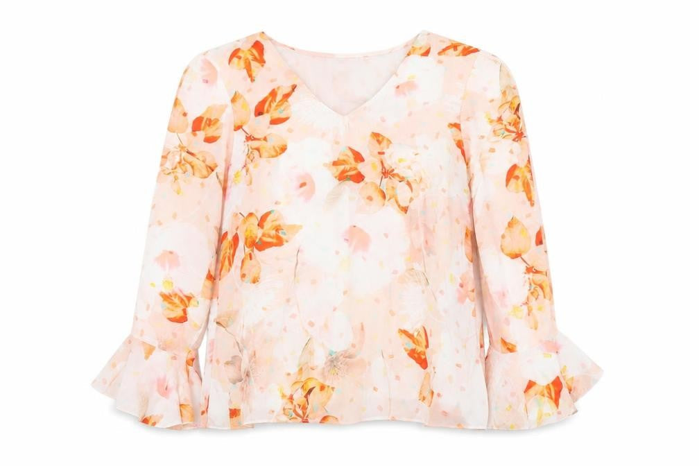 Womens UK Size 14 Wallis Pink Basic Blouse