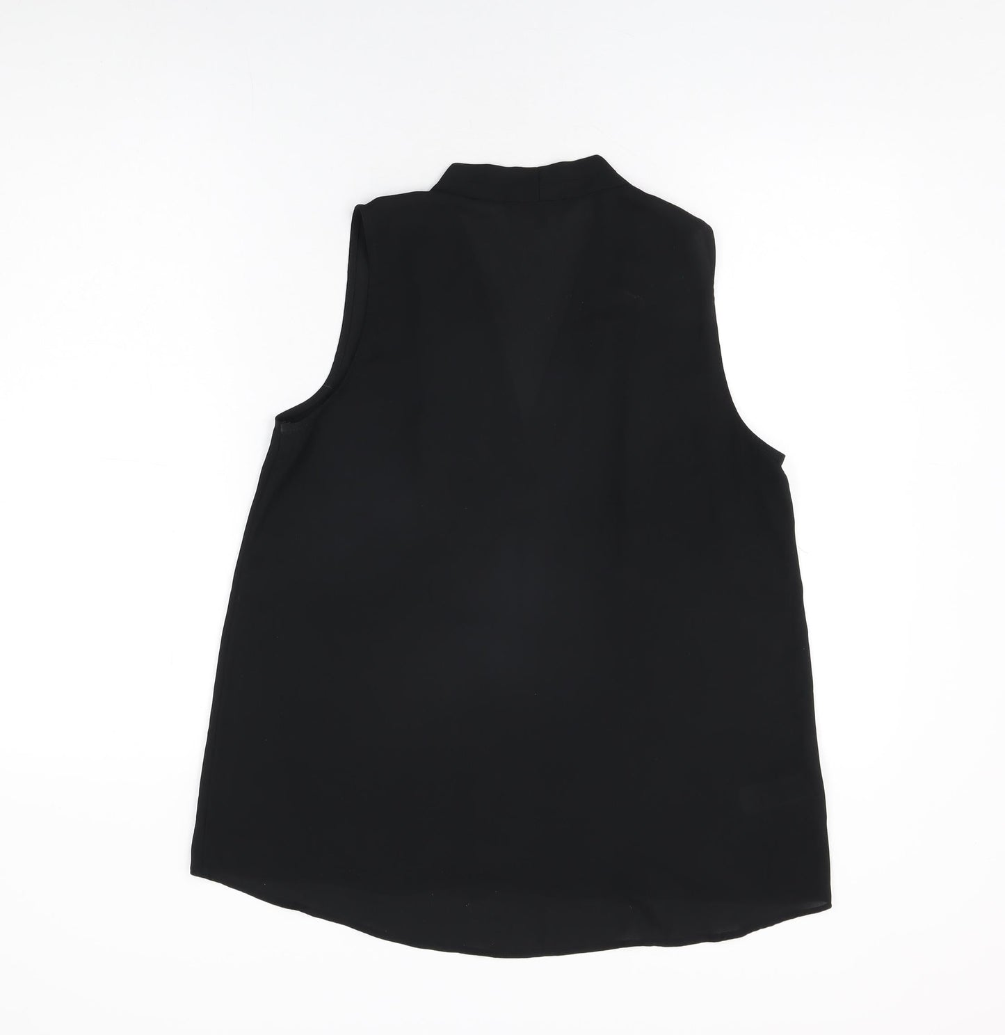 Womens UK Size 14 NEXT Black Basic Blouse