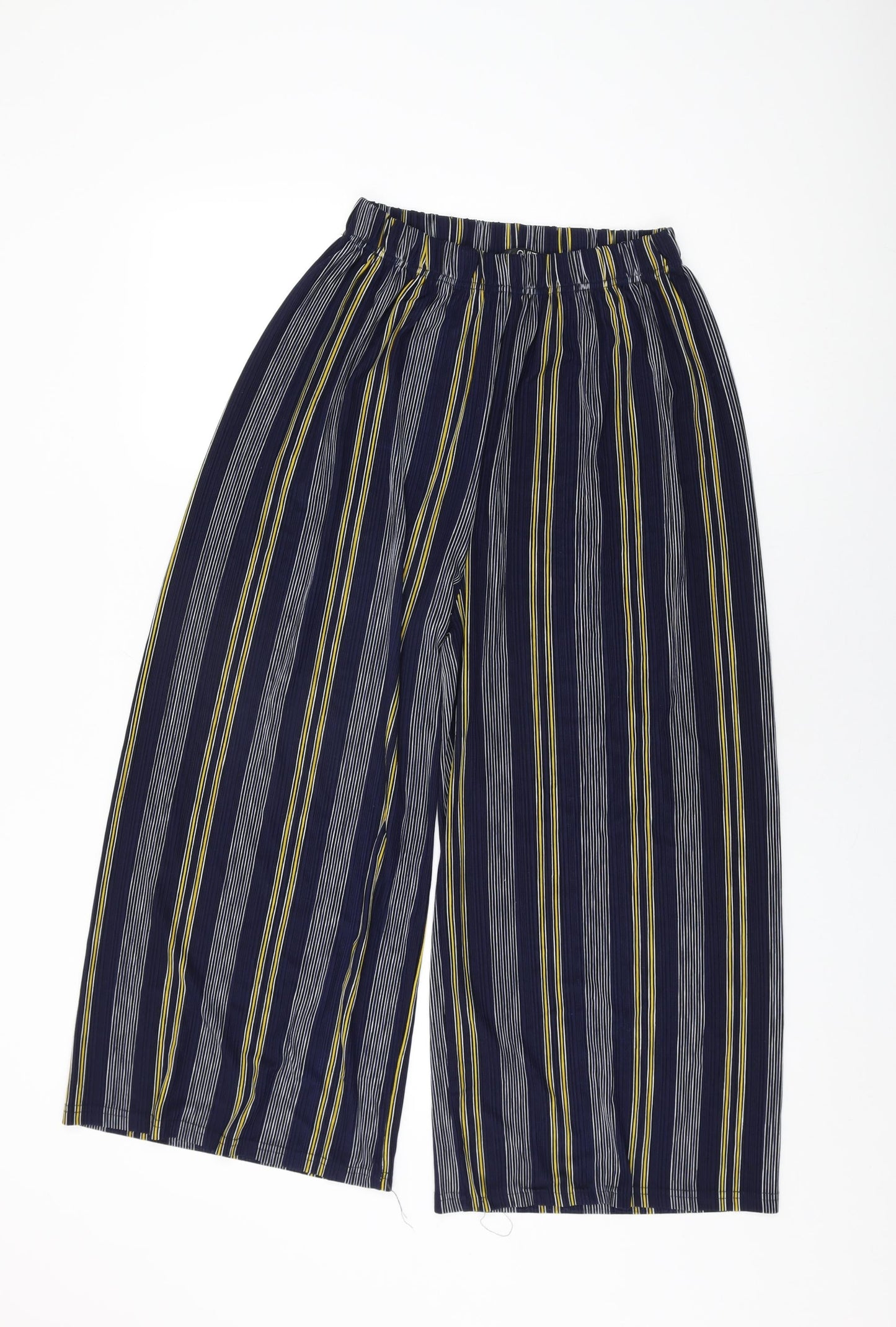 Womens UK Size 12 Quiz Regular Fit  Blue Trousers