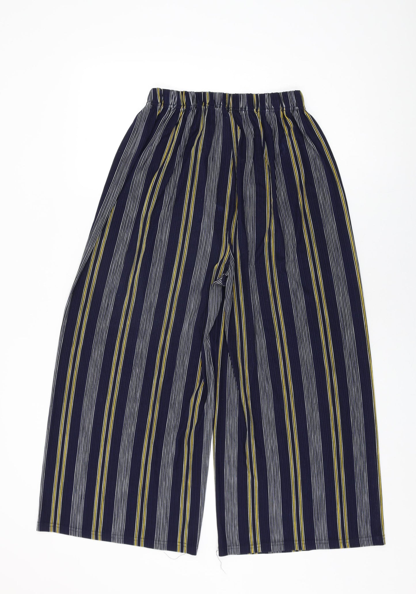Womens UK Size 12 Quiz Regular Fit  Blue Trousers