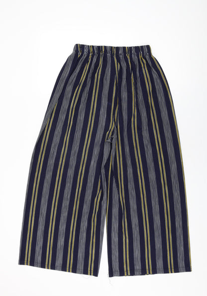 Womens UK Size 12 Quiz Regular Fit  Blue Trousers