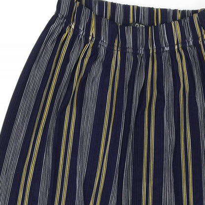Womens UK Size 12 Quiz Regular Fit  Blue Trousers