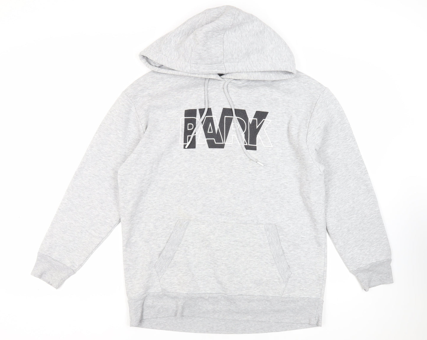 Mens UK Size M IVY PARK Grey Pullover Hoodie
