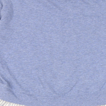 Gap Girls Blue Cotton Tunic Sweatshirt Size 10 Years Pullover