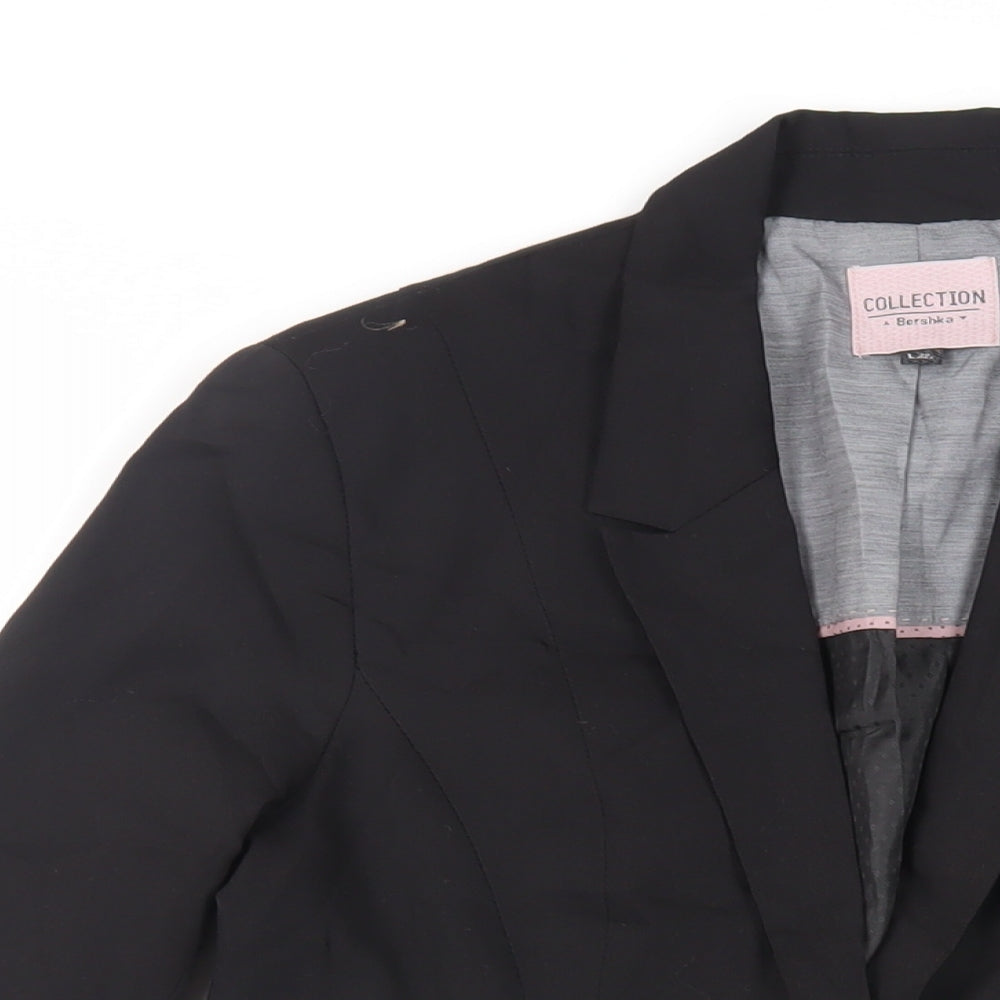 Womens UK Size L Bershka Black Jacket