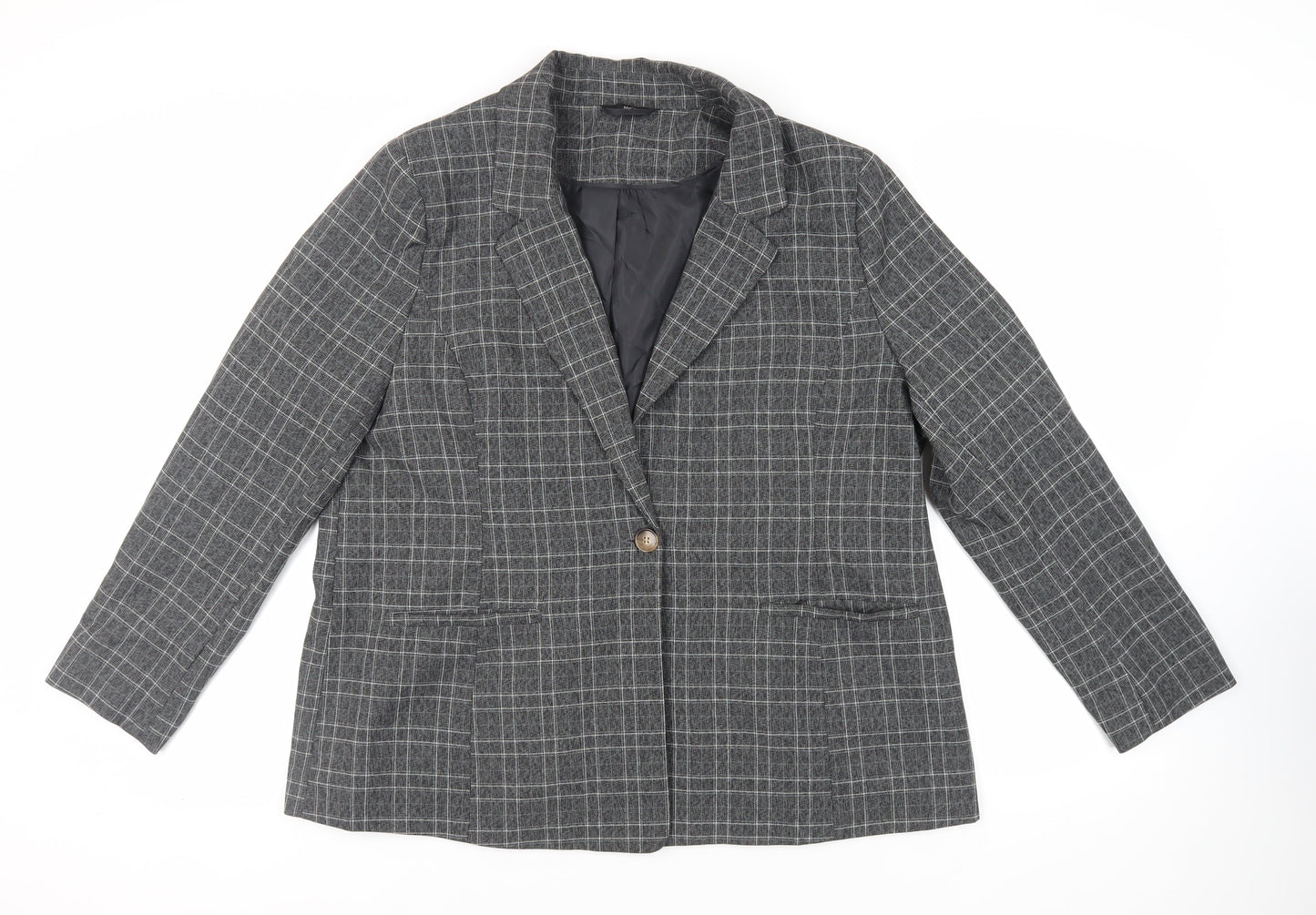 Womens UK Size 20 M&Co Grey Jacket