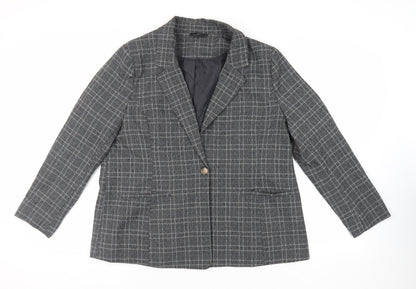 Womens UK Size 20 M&Co Grey Jacket