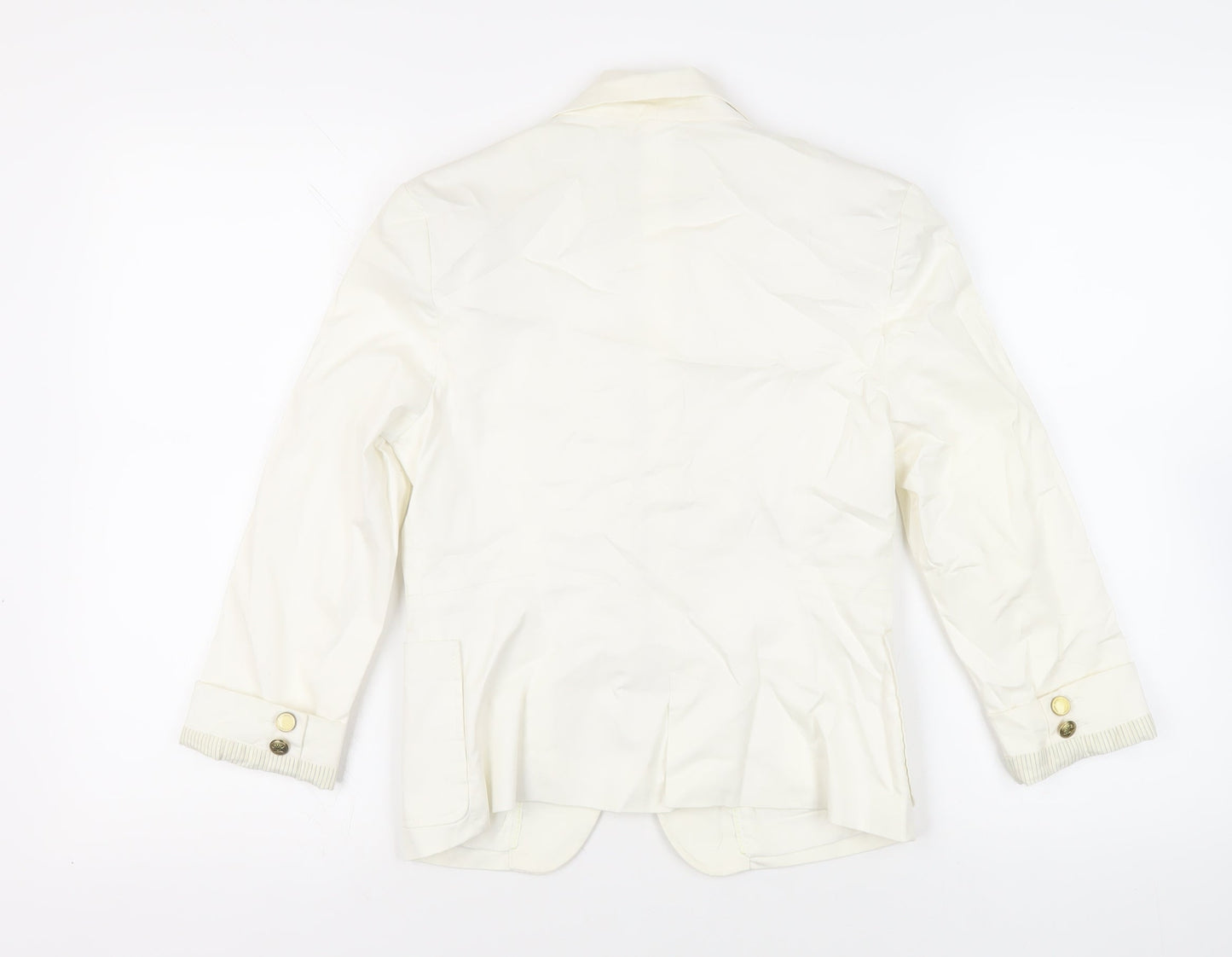 Womens UK Size M Bershka Ivory Jacket