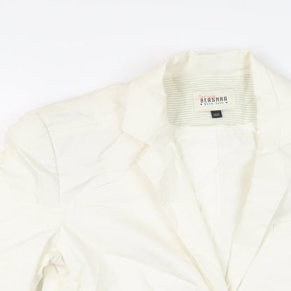 Womens UK Size M Bershka Ivory Jacket