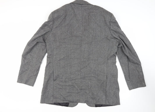Mens UK Size 44 Marks and Spencer Regular Grey Suit Jacket