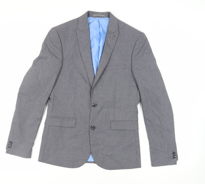 Mens UK Size 36 Marks and Spencer Regular Grey Suit Jacket