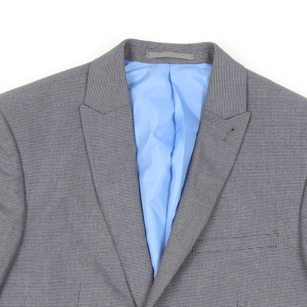 Mens UK Size 36 Marks and Spencer Regular Grey Suit Jacket