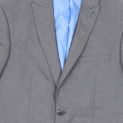 Mens UK Size 36 Marks and Spencer Regular Grey Suit Jacket