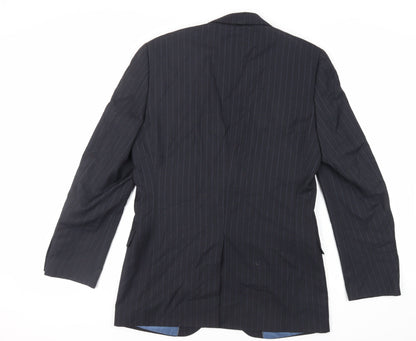 Mens UK Size 38 Marks and Spencer Regular Blue Suit Jacket