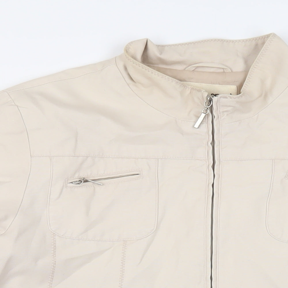 Womens UK Size 16 SCL sport Beige Jacket