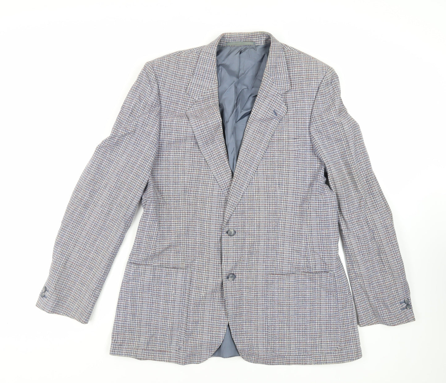 Mens UK Size 42 St Michael Regular Blue Suit Jacket