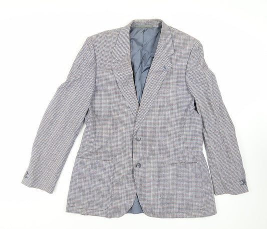 Mens UK Size 42 St Michael Regular Blue Suit Jacket