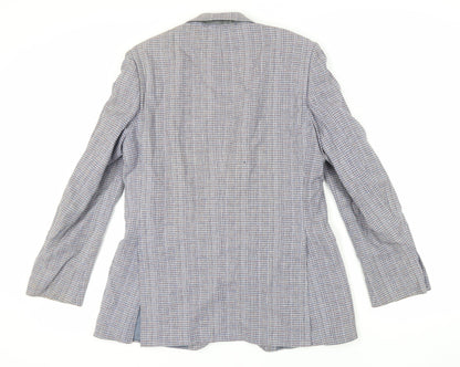 Mens UK Size 42 St Michael Regular Blue Suit Jacket