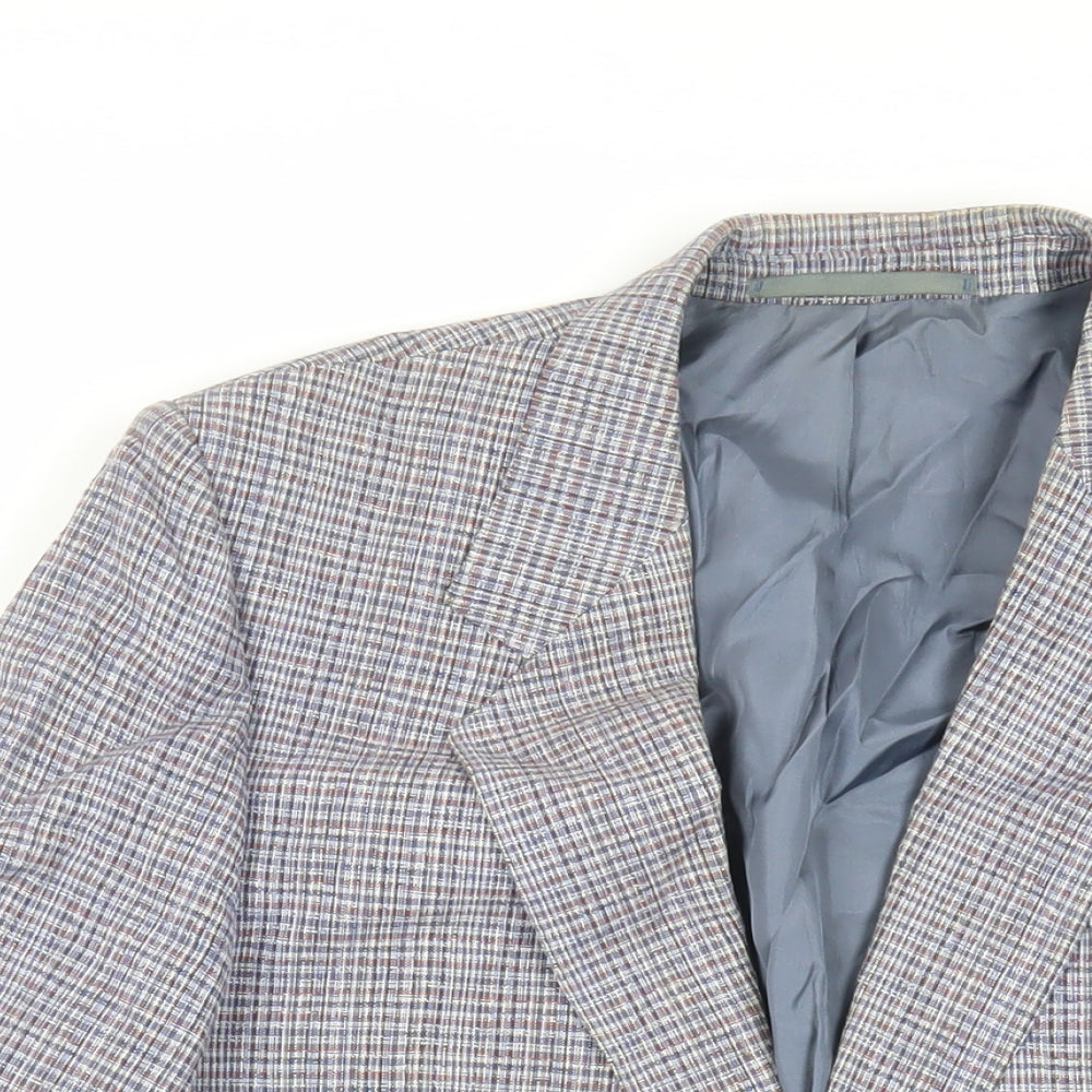Mens UK Size 42 St Michael Regular Blue Suit Jacket