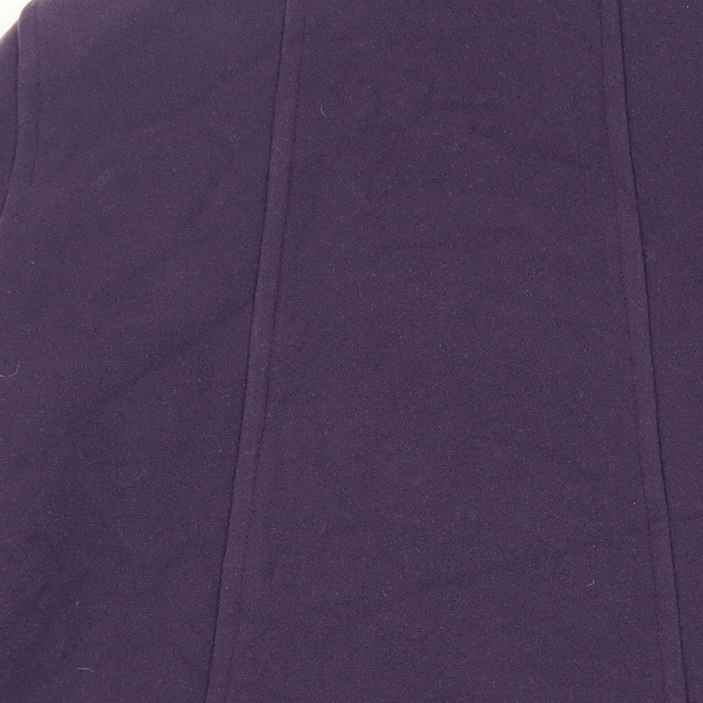 Womens UK Size 14 BHS Purple Overcoat