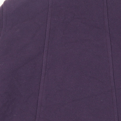 Womens UK Size 14 BHS Purple Overcoat