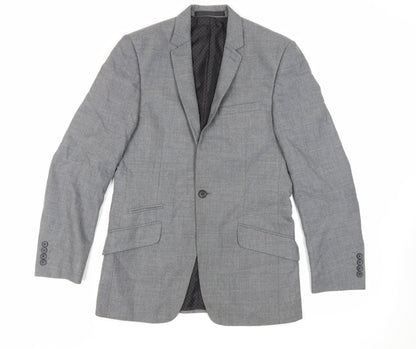 Mens UK Size 36 Marks and Spencer Regular Grey Suit Jacket