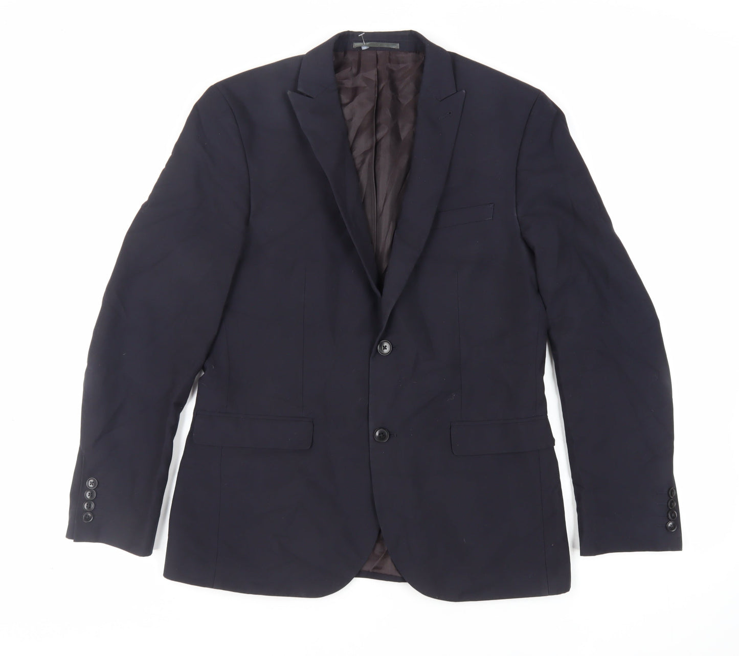 Mens UK Size 40 NEXT Regular Blue Suit Jacket