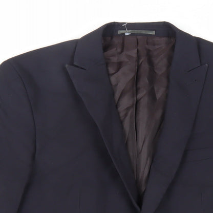 Mens UK Size 40 NEXT Regular Blue Suit Jacket