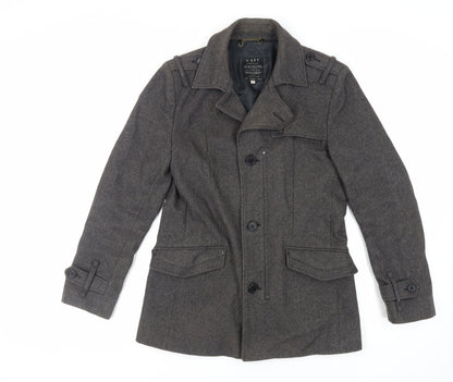 Mens UK Size S River Island Grey Jacket