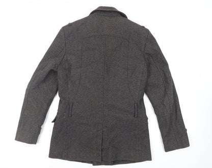 Mens UK Size S River Island Grey Jacket