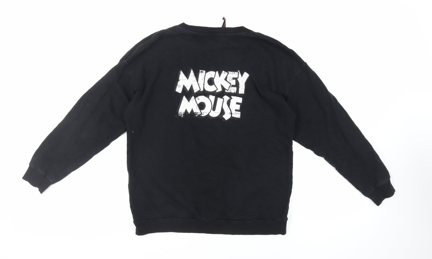 Womens UK Size M Disney Black Pullover Sweatshirt