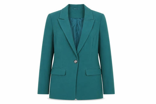 Womens UK Size 10 M&Co Green Jacket
