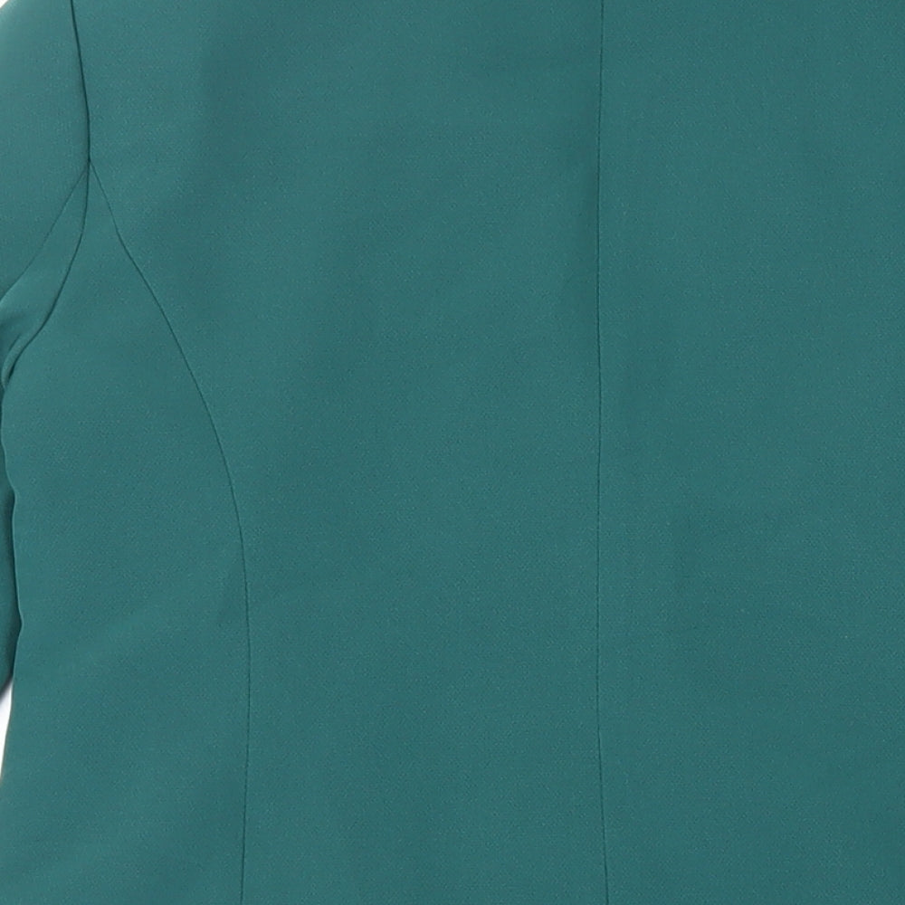 Womens UK Size 10 M&Co Green Jacket