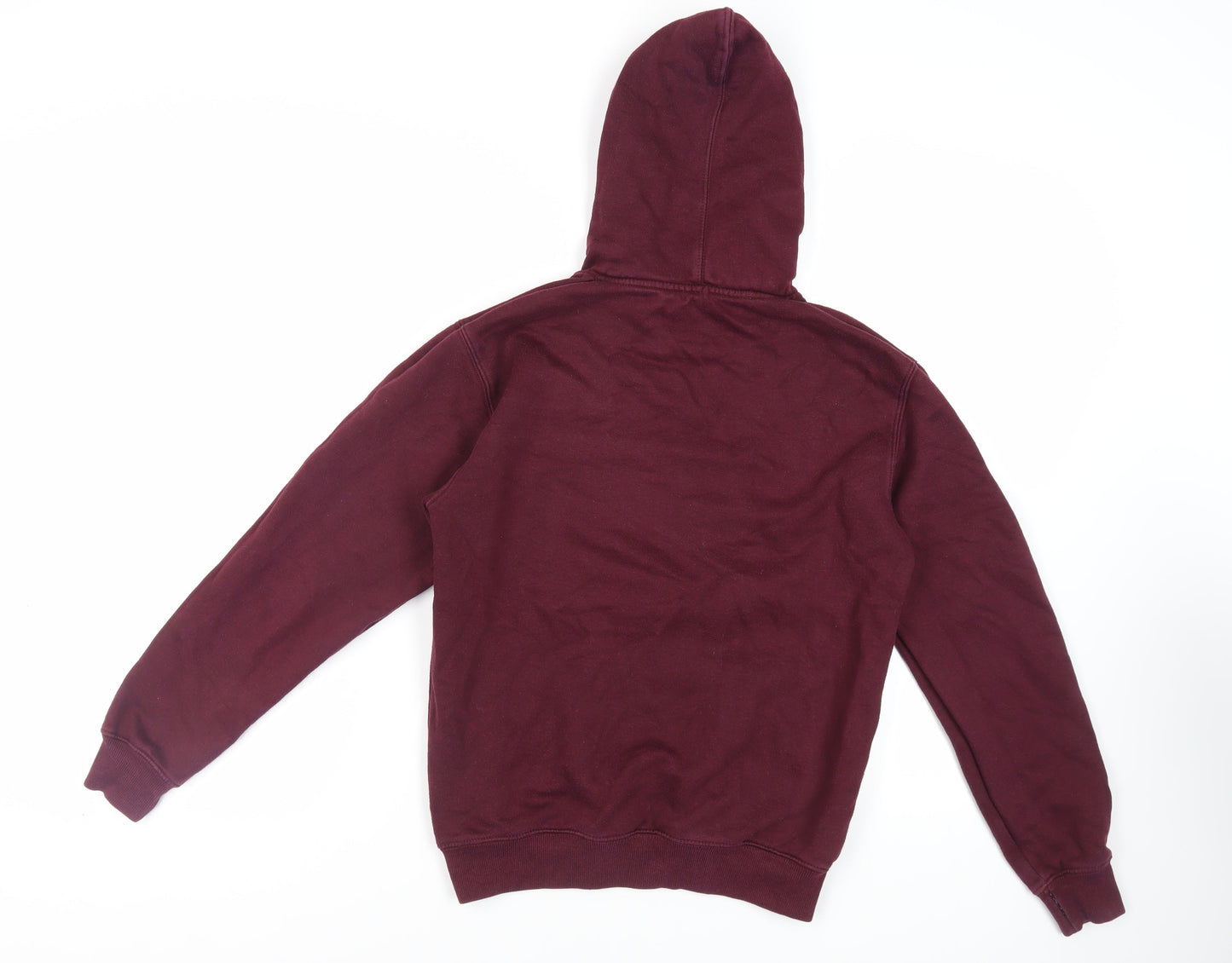 Stranger Things Girls Purple Cotton Pullover Hoodie Size 12-13 Years Pullover - Hawkins Middle School