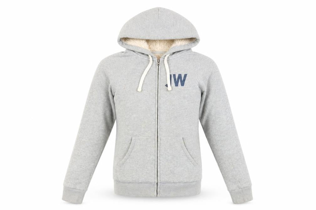 Womens UK Size 6 Jack Wills Grey Full Zip Hoodie