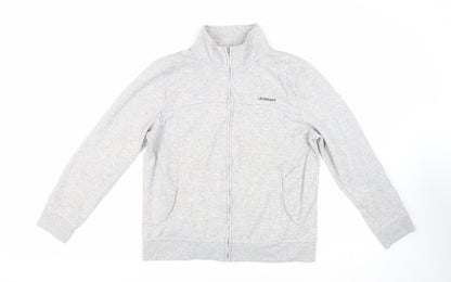 Womens UK Size 14 LA Gear Grey Full Zip Sweatshirt