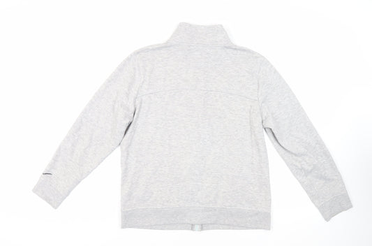 Womens UK Size 14 LA Gear Grey Full Zip Sweatshirt
