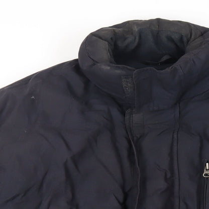 Mens UK Size XL Ocean Bay Black Puffer Jacket