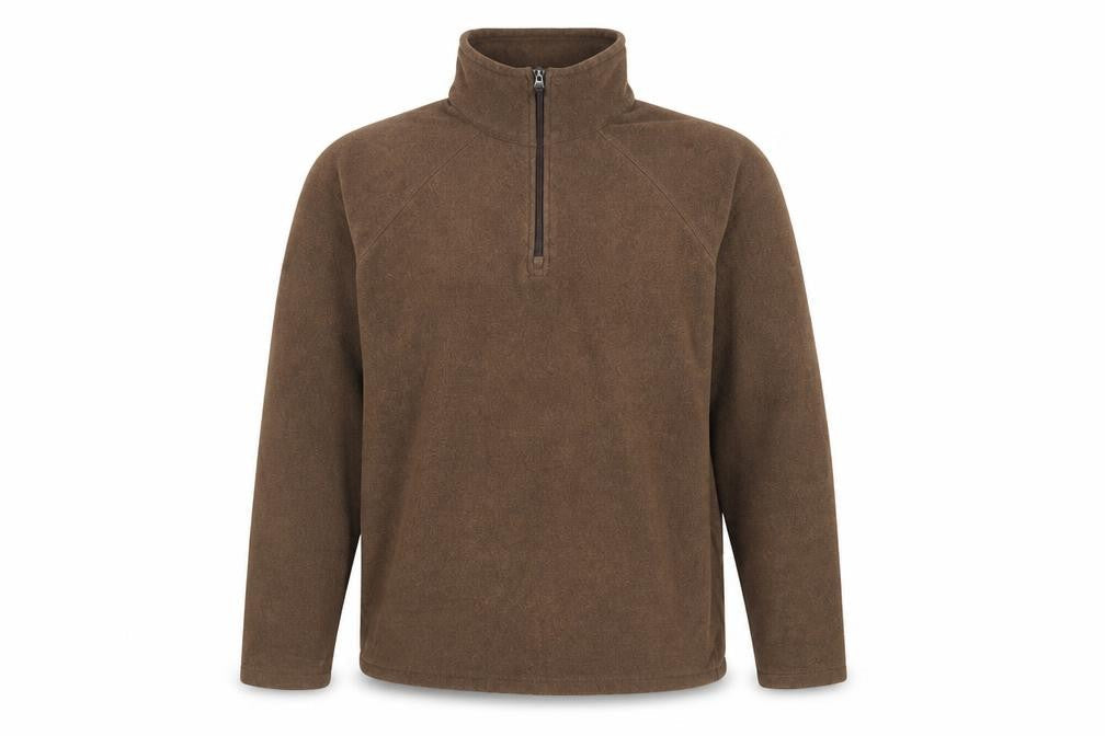Mens UK Size M Lands' End Brown Pullover Sweatshirt
