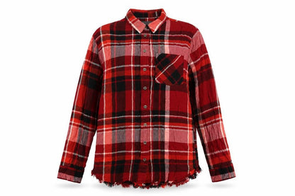 Womens UK Size S River Island Red Basic Button-Up