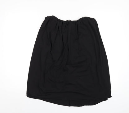 Womens UK Size S H&M Black Basic Tank