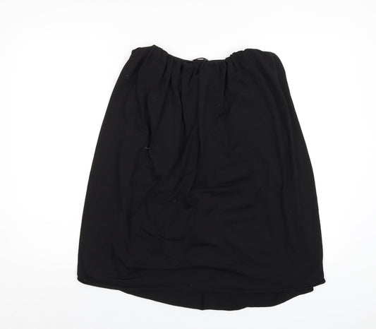 Womens UK Size S H&M Black Basic Tank