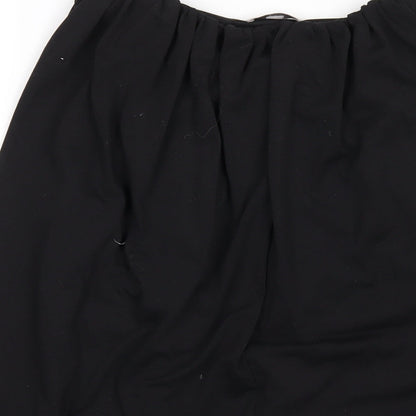 Womens UK Size S H&M Black Basic Tank