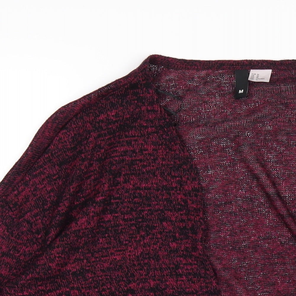 Womens UK Size M H&M Purple Cardigan Jumper