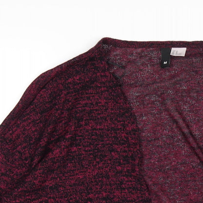 Womens UK Size M H&M Purple Cardigan Jumper